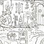 Fairy House Colouring In Poster, thumbnail 2 of 3