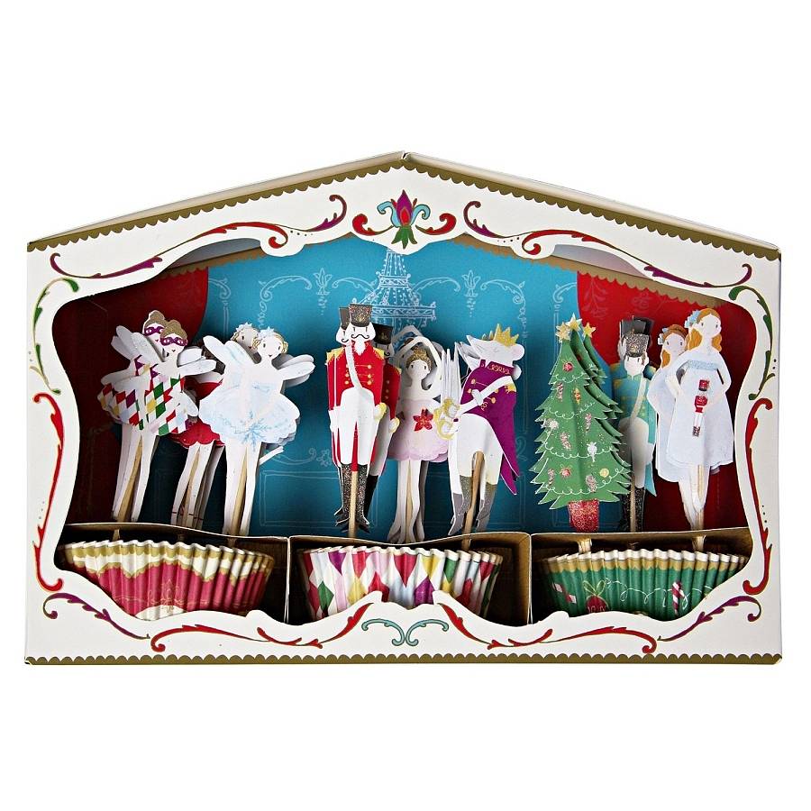 Nutcracker Christmas Cupcake Kit By Bunting & Barrow