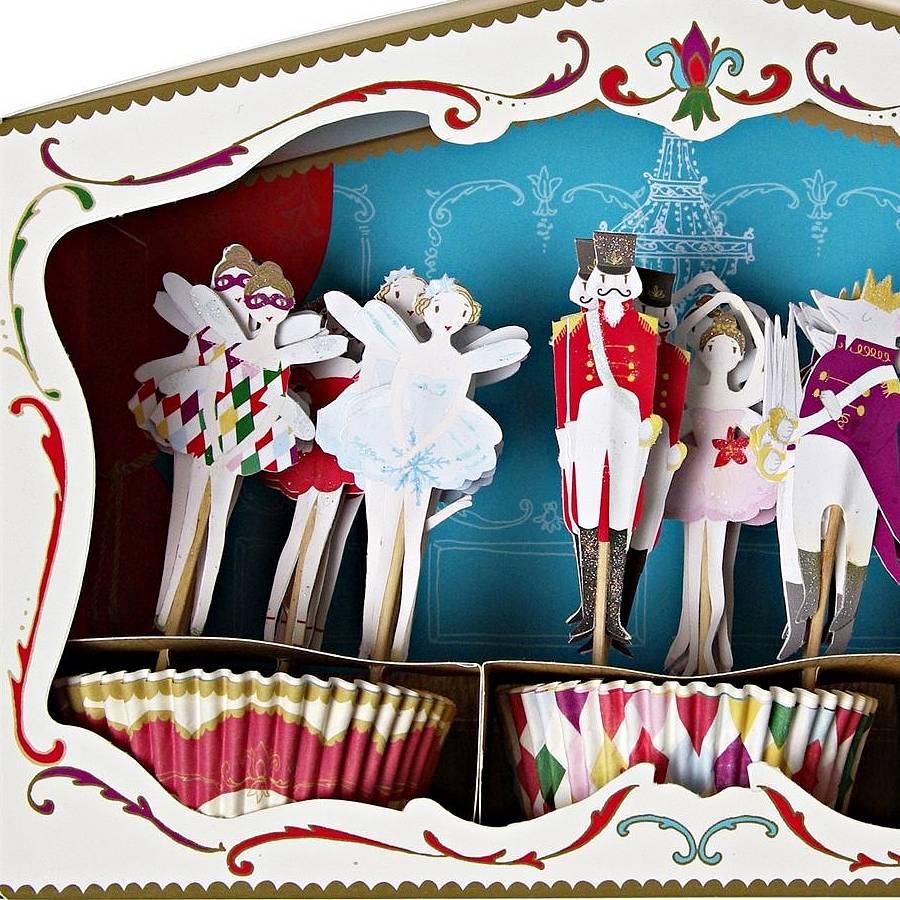 Nutcracker Christmas Cupcake Kit By Bunting & Barrow