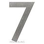 Designer Gill Sans Stainless Steel House Number, thumbnail 12 of 12