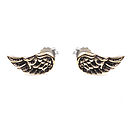 Wing Earrings By Silver Service Jewellery | notonthehighstreet.com