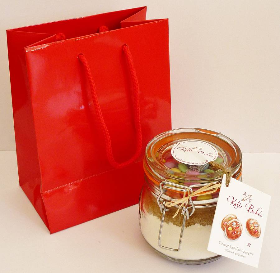 Download Red High Gloss Gift Bag By Katie Bakes ...