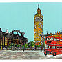 Parliament Square London Placemat, thumbnail 2 of 3