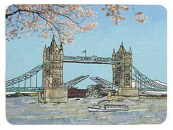 Tower Bridge London Placemat, 2 of 2