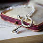 Personalised 21st Sterling Silver Key Necklace, thumbnail 2 of 6