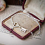 Personalised Sterling Silver Key Bracelet, thumbnail 5 of 9