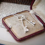 Personalised Sterling Silver Key Bracelet, thumbnail 6 of 9