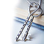 Personalised Sterling Silver Key Necklace, thumbnail 4 of 7