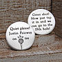 Personalised Silver Quiet Please Golf Marker, thumbnail 1 of 4
