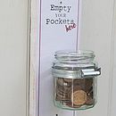 Money Jar By Abigail Bryans Designs | notonthehighstreet.com