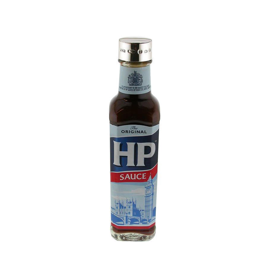 Engraved Silver Hp Sauce Bottle Lid, 1 of 5