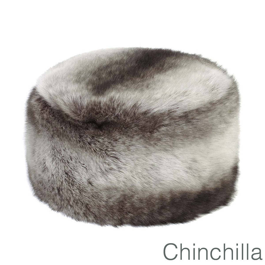 faux fur pillbox hats by helen moore | notonthehighstreet.com