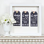 Personalised Mounted Luggage Tags, thumbnail 3 of 9
