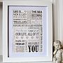 Personalised Love Print Valentines Day Gift, thumbnail 2 of 4
