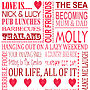 Personalised Love Print Valentines Day Gift, thumbnail 3 of 4