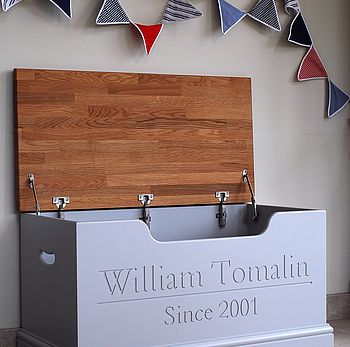 Personalised Toy Box Or Storage Chest, 3 of 12