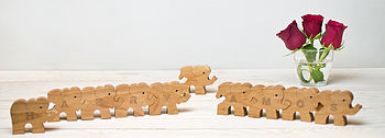 Personalised Elephant Puzzle, 4 of 4