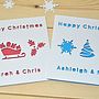 Pack Of Laser Cut Christmas Cards, thumbnail 4 of 4
