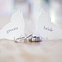 Wedding Bird Place Setting For Wine Glasses, thumbnail 4 of 6