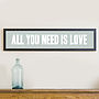 Personalised Typographic Quote Print, thumbnail 3 of 7