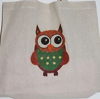 Owl Canvas Bag, 2 of 3