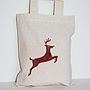 Rudolf The Reindeer Gift Bag, thumbnail 1 of 2