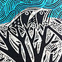 Nest Lino Cut With Chine Colle. Not Many Left, thumbnail 3 of 3