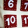 Two In One Pocket Advent Calendar And Santa Sack, thumbnail 3 of 3