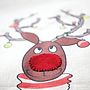 Personalised Rudolph Christmas Sack, thumbnail 2 of 4