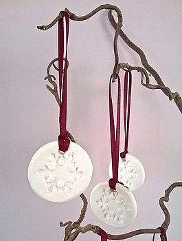 White Ceramic Icicle Labels, 4 of 7