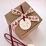 White Ceramic Icicle Labels, thumbnail 7 of 7
