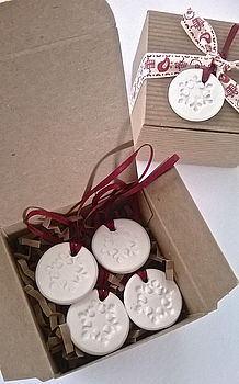 White Ceramic Icicle Labels, 6 of 7