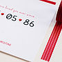 Personalised 'Special Date' Anniversary Card, thumbnail 3 of 5