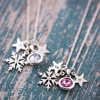 Design Your Own Snowflake Necklace, 2 of 7