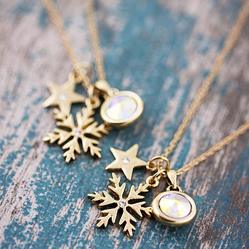 Design Your Own Snowflake Necklace, 2 of 11