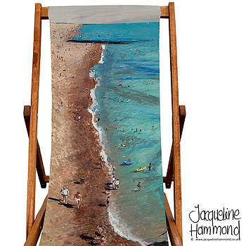 Hammond Painting Art Print Deckchair Life's A Beach, 2 of 12