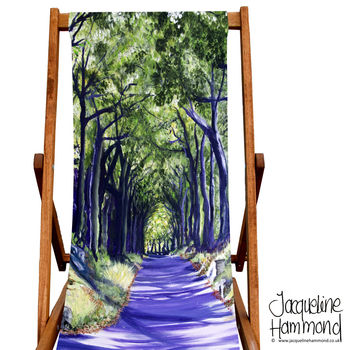 Hammond Painting Art Print Deckchair Country Lane, 2 of 12