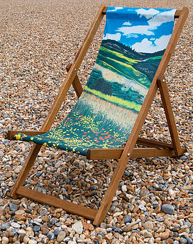 Hammond Landscape Painting Art Print Deckchair Santa Fe, 10 of 12