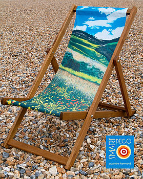 Hammond Landscape Painting Art Print Deckchair Santa Fe, 12 of 12