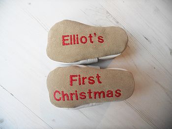 Personalised Baby Shoe With Birth Details, 5 of 12
