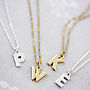 Personalised Chunky Letter Necklace, thumbnail 10 of 12