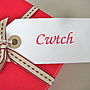 'Cwtch' Gift Tag, thumbnail 1 of 3