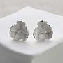 Sterling Silver Blossom Necklace And Stud Earrings Set, thumbnail 2 of 6