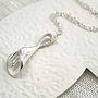 Sterling Silver Calla Lily Jewellery Set, thumbnail 4 of 6