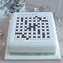Personalised Crossword Cake Decorating Kit, thumbnail 1 of 5