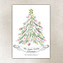 Personalised Fingerprint Christmas Tree, thumbnail 4 of 6