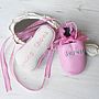 Personalised Baby's First Dance Shoes, thumbnail 1 of 10