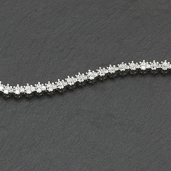 Slim Cluster Crystal Bracelet, 4 of 6