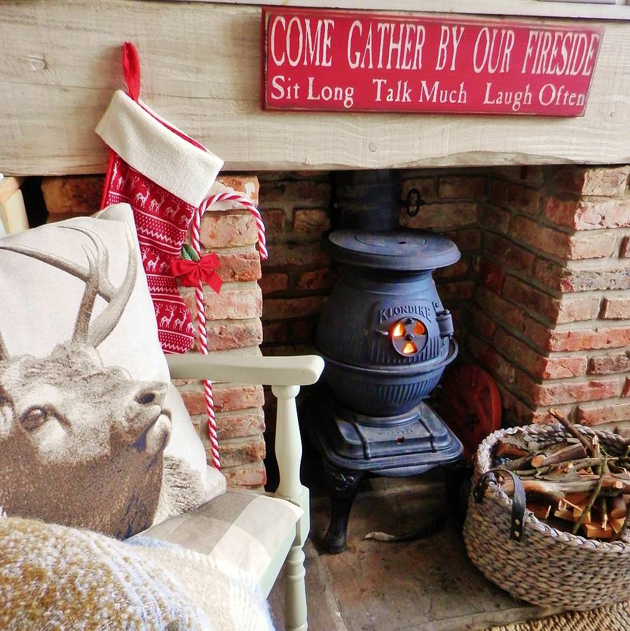 Personalised Fireside, Firepit Or Bbq Sign By Potting Shed 