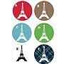 Eiffel Tower Cufflinks, thumbnail 3 of 3